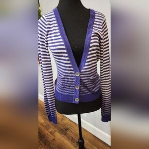 Ali Ro Striped Ombre Sweater Size XS